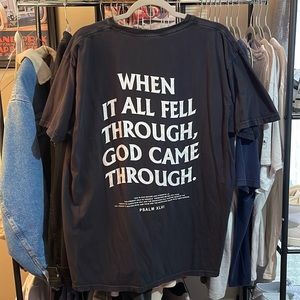 IV His Glory Black Tee | XL